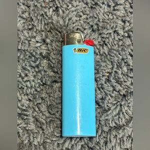NWT Bic plain light blue lighter